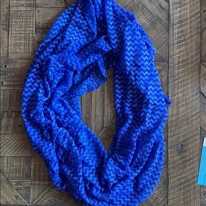 Steve Madden Blue Infinity Scarf